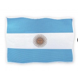 sticker bandera Argentina 24,7x 33,5 cm FB20089